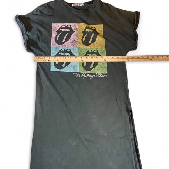 Letluv x Anthropologie Rolling Stones T-Shirt Dress | Rare Sold Out Style | XS - Picture 4 of 10